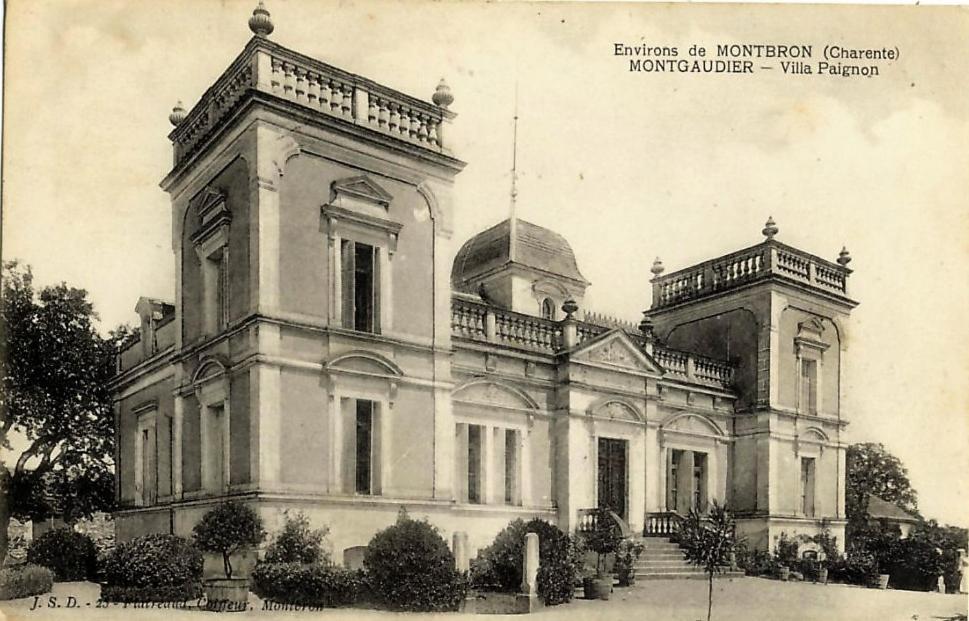 Villa Paignon Montbron Exteriér fotografie
